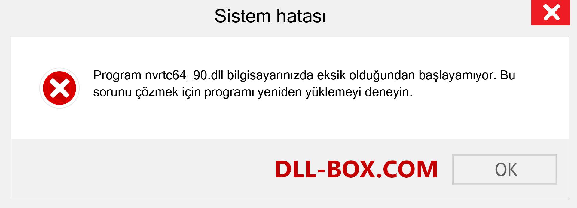 nvrtc64_90.dll dosyası eksik mi? Windows 7, 8, 10 için İndirin - Windows'ta nvrtc64_90 dll Eksik Hatasını Düzeltin, fotoğraflar, resimler